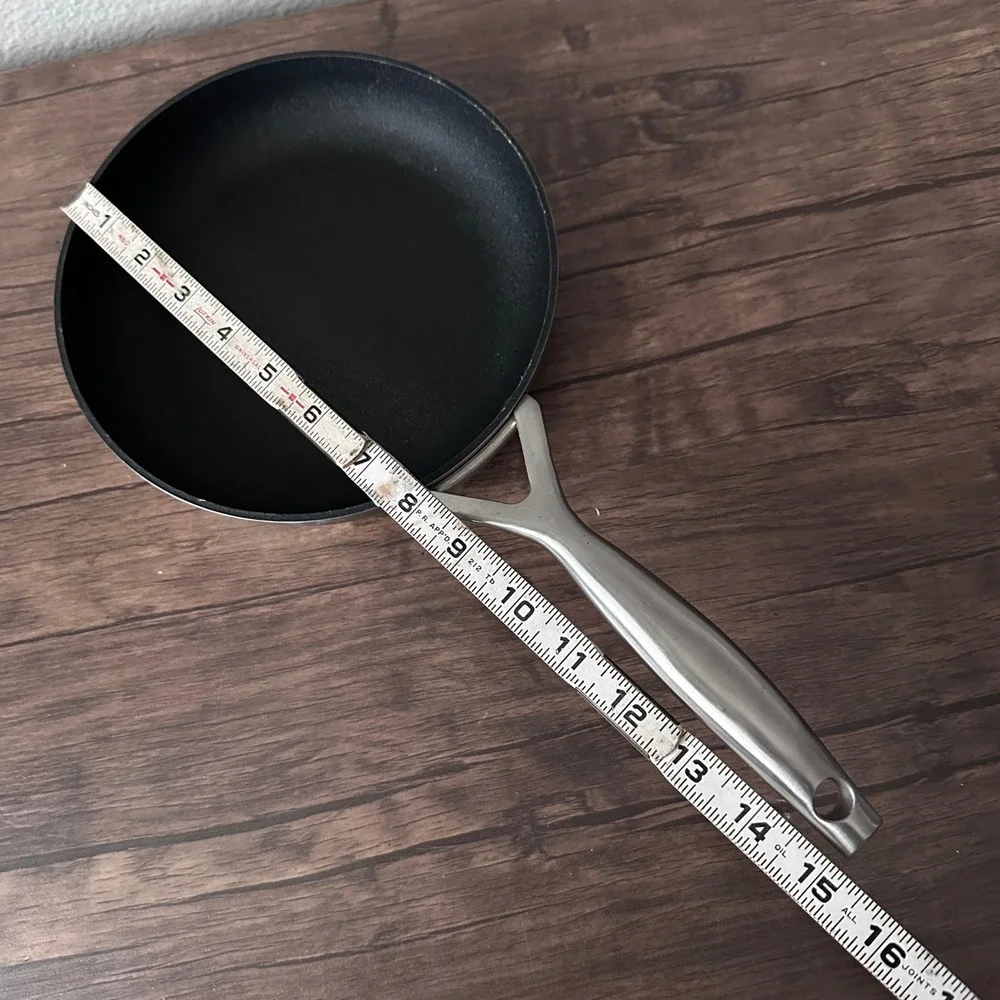 Scanpan CS+ 8 Inch Stratanium+ Nonstick Induction Frying Pan Silver Skillet